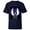 Navy, variant on Star Wars Tales of the Jedi Ahsoka and Dooku Disney+ - Short Sleeve T-Shirt for Kids - Customized-Royal