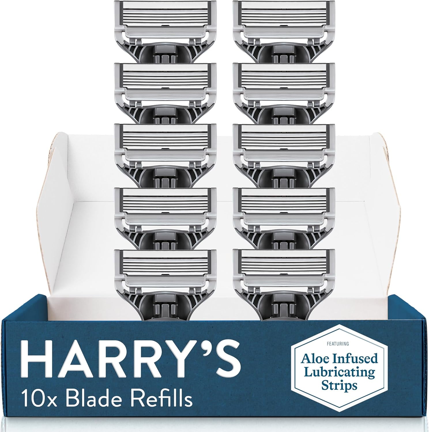 Harry's Original Blades - Men's Razor Refill Pack for Smooth Shaving ...
