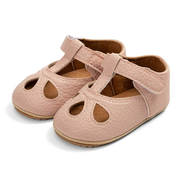 Kiplyki Wellness Baby Shoes Girls Cute Fashion Non-slip Soft Bottom Sandals Princess Shoes