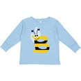 thumbnail image 3 of Inktastic Cute Bee Initial B Boys or Girls Long Sleeve Toddler T-Shirt, 3 of 5
