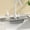Gray, variant on Faucet Pad for Kitchen Sink - Non Slip Sink Mat with Pocket for Sponge Storage - Water Absorbing Draining Tray for Countertop - Bathroom Organizer Pad for Soap Brush Holder - Sink Protector Pad