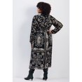 thumbnail image 2 of Avenue Women's Plus Size Eliana Scarf Placement Print Dress, 2 of 2