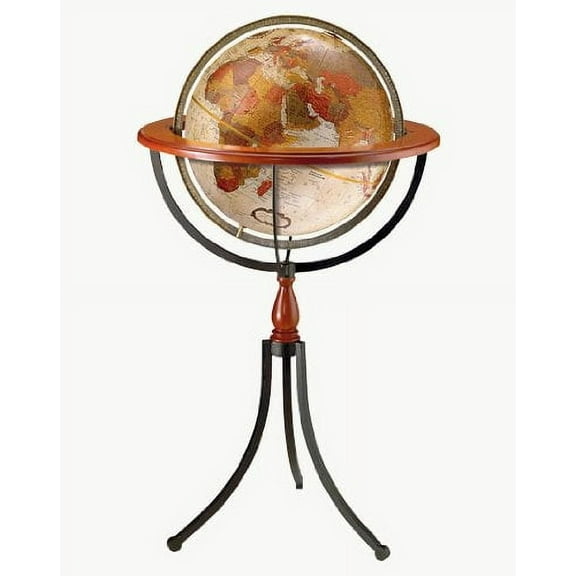 Santa Fe Floor Standing World Globe