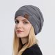 thumbnail image 3 of Sombreros de invierno para mujer, gorro de lana cálido, gorro de punto de oso para mujer, gorro de mujer, 3 of 3