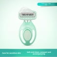 thumbnail image 1 of Schick Intuition Manual Razor with 4-Layer Blades, Comfortable Grip, Replaceable Blades & Soap Head for Smooth Hair Removal – Unisex, Portable Design for Travel & Daily Grooming (Includes 1, 1 of 6