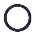 thumbnail image 2 of Goofa Galaxy Lightning Pattern Elastic Stretch Steering Wheel Cover,Universal 15 inch, Microfiber Breathable Ice Silk, Anti-Slip, Odorless, Easy Carry, 2 of 8