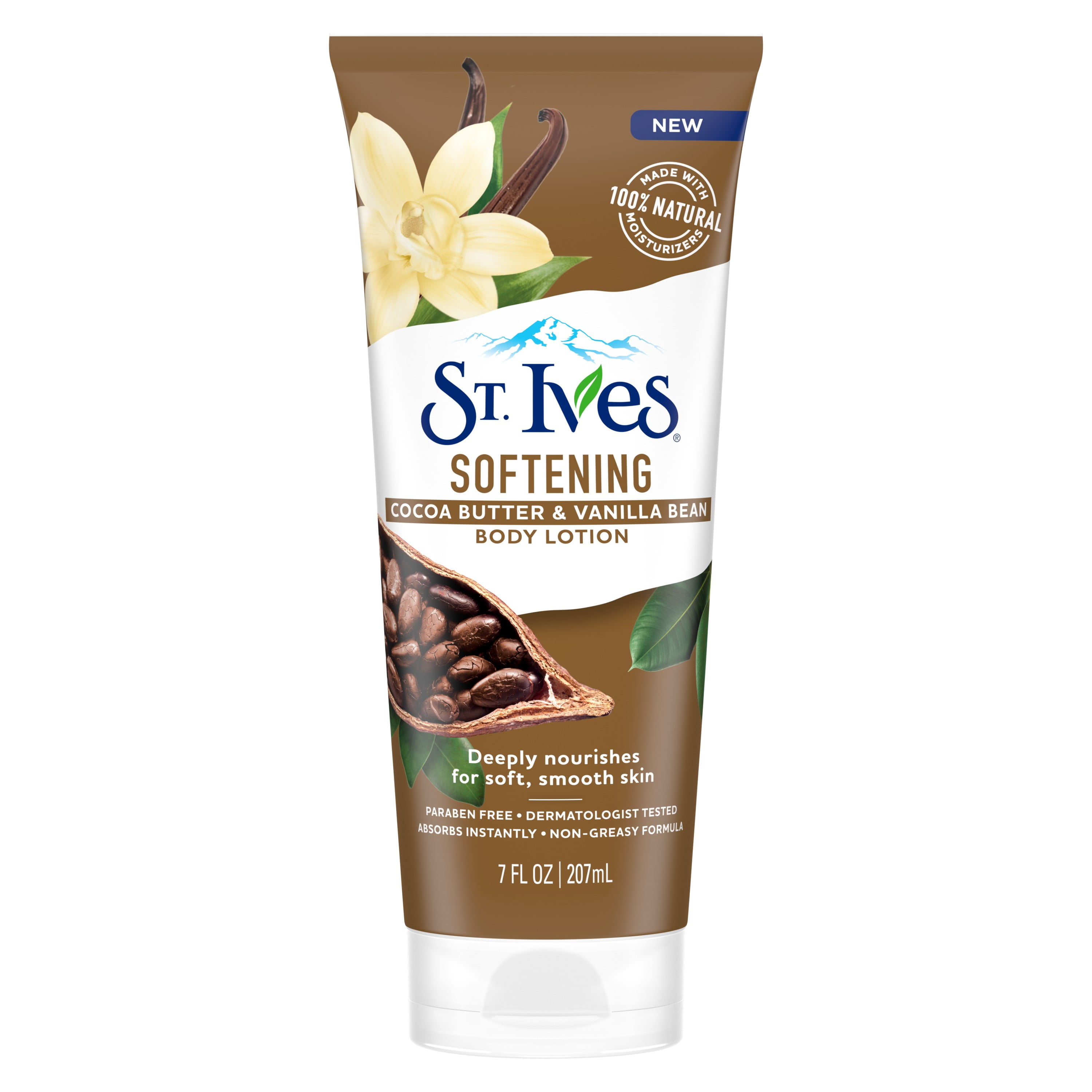 St. Ives Softening Body Lotion Cocoa Butter and Vanilla Bean 7 oz
