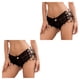 thumbnail image 3 of Pantalones cortos de mezclilla de algodón Sonducket Negro L 2piezas, 3 of 6