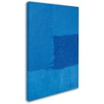 thumbnail image 2 of Trademark Fine Art "Abstract Blue" Canvas Art by Claire Doherty, 2 of 3