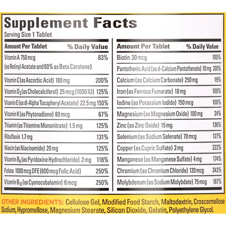 Nature Made Women's Multivitamin Tablets, 300 Count for Daily Nutritional  Support