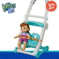 thumbnail image 3 of Baby Alive Littles Push N Kick Stroller Set, Includes Little Lucy Doll, Accessories, 9'', 3 of 19