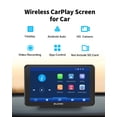 thumbnail image 2 of ZUCWO Pantalla CarPlay inalámbrica de 7 pulgadas para soporte de automóvil CarPlay y Android Auto, 2 of 5