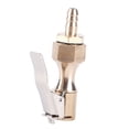 thumbnail image 4 of Inflator Brass Tire Inflator Locking On Chuck Air Compressor Pump Adapter with 6.5mm Barb Connector, 4 of 7