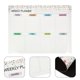 thumbnail image 2 of Schedule Board Sticker for Refrigerator Plastic Fridge Recording Board Sticker Kitchen List Writing Board, 2 of 4