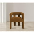 thumbnail image 3 of Meridian Furniture Athena Saddle Velvet Dining Chair, 3 of 14