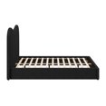 thumbnail image 3 of Cama Queen Size Sele Negro Kessa Muebles, 3 of 5