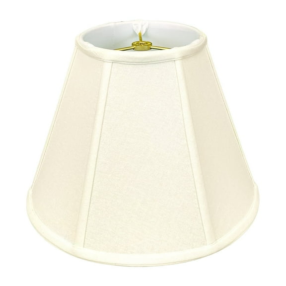 Royal Designs, Inc. Deep Empire Lamp Shade, BSO-707-16LNEG, 9 x 16 x 12.25, Linen Eggshell