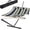 Blue& Gray, variant on Double Portable Rope Hammock with Stand Included, Outdoor Two Person Hammock with Polyester Pad, Navy