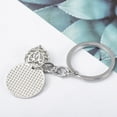 thumbnail image 5 of PBPBOX Keychain For Mom From Daughter Silver Heart Pendant 1Pcs 2.95*1.2*0.16In, 5 of 6