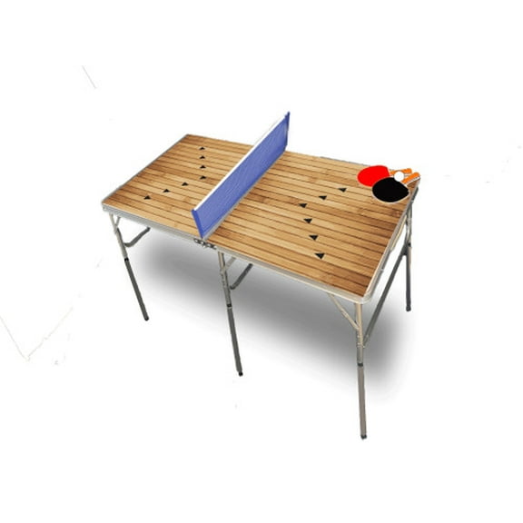 Bowling Alley Portable Table Tennis Ping Pong Folding Table w/Accessories