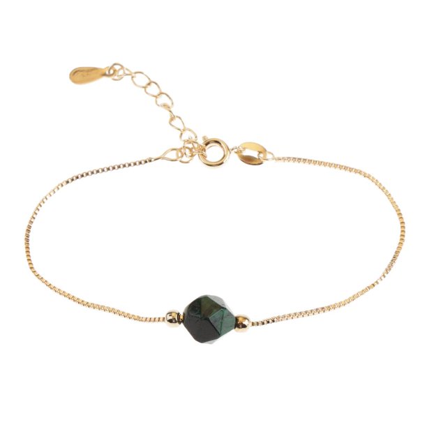 Moda Mujer Brazalete de Cristal de Piedras Joyería - cadena Pulsera de cadena Yuyangstore Pulsera de ojo de tigre para mujer