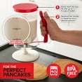 thumbnail image 3 of Modern Innovations Griddle Breakfast Kit Accessories - Pancake Batter Dispenser for Griddle, Cast Iron Grill Press for Bacon, 4 Egg Rings/Pancake Molds and Spatula, Compatible With Blackstone Griddles, 3 of 7