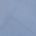 thumbnail image 3 of Pointehaven 610 Thread Count 100% Long Staple Cotton Hem Stitch Spa Blue 4 pc Sheet Set, California King, 3 of 8