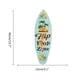 thumbnail image 4 of Letrero de baño de arte de pared cuerda colgante moderna decoración de pared colgante de océano patrones de concha tabla de surf 2 uds timón de madera para lavandería ANGGREK Otros, 4 of 8