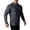 #Dark Gray, variant on DPTALR Men's Full Zip Hooded Athletic Long Sleeve Jacket, Quick Dry Mesh Workout Sun Protection Top,Dark Gray,Big and Tall Men L