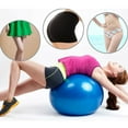 thumbnail image 4 of Exercise Ball Fitness Workout & Chair Pregnancy Ball Anti-Burst Yoga Pilates 25.6", 4 of 12