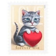 thumbnail image 3 of Love 2023 USPS Forever Postage Stamps 1 Sheet of 20 US Postal First Class Valentine Dog Cat Pet Wedding Celebration Anniversary Romance Party (20 Stamps), 3 of 8