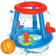 thumbnail image 2 of YOPTOP Children's Inflatable Basketball Hoop Swimming Pool Water Floating Objects Throwing Ring, 2 of 7