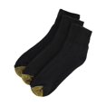 thumbnail image 3 of Gold Toe  Non-Binding Quarter Full Cushioned Socks (3 Pair) (Men), 3 of 3