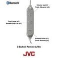 thumbnail image 2 of JVC Wireless Sweatproof Gumy Sport Bluetooth Wireless Earbud Nozzle, White (HAEN10BTW), 2 of 6