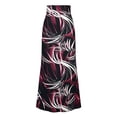 thumbnail image 4 of Weiqiqre Jupes Maxi pour Femmes Décontractées Douces Taille Haute Jupe Longue Polyvalente, 4 of 7