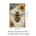thumbnail image 2 of Retro Bee Aluminum Sign 8x12 Inches - Honeybee Rustic Wall Plaque, Apiary Decor, Cottagecore Farmhouse Accent, Vintage Beekeeper Gift, 2 of 8