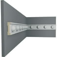 thumbnail image 5 of Ekena Millwork 1 3/4"H x 3/4"P x 94 1/2"L, (2 1/2" Repeat), Ashford Chair Rail, 5 of 6