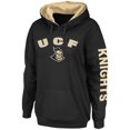 thumbnail image 2 of Women's Colosseum Black UCF Knights Loud and Proud Team Pullover Hoodie, 2 of 3