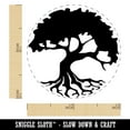 thumbnail image 2 of Swampy Mangrove Tree with Roots Self-Inking Rubber Stamp Ink Stamper - Pink Ink - Mini 1/2 Inch, 2 of 7