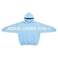 thumbnail image 4 of WOYY Teen Boys Hoodie Fashion Letter Print Lined Hooded Sweatshirt, Sizes 13-14, 4 of 6