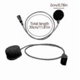 thumbnail image 2 of 2025 For Cardo Freecom/Spirit Motorcycle Helmet Bluetooth Intercom Soft Wire Microphone Hard Wire Microphone And 3.5mm Speaker, 2 of 5