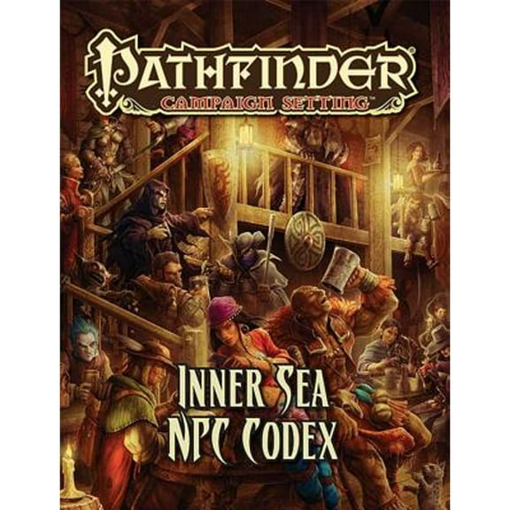 Pre-Owned Pathfinder Campaign Setting: Inner Sea NPC Codex (Paperback) by Paizo Staff
