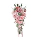 thumbnail image 3 of Ramo de lágrima de seda, rosas artificiales en cascada, flores de boda para aniversario, decoración del hogar, 3 of 8