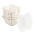 thumbnail image 2 of Bobasndm 100 Count White Cupcake Liners, Square Baking Cups for Baking, Paper Cupcake Liners -No Smell, Food Grade & Grease, 2 of 9
