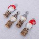 thumbnail image 3 of Muñecas Gnomo Decoraciones De Madera Decoración De Ventanas Manualidades Adornos Navideños Rudolph Navidad Gonks Decoraciones para Fiestas 2 Piezas Rojo, 3 of 4