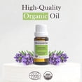 thumbnail image 2 of Pranarom USDA Certified Organic Lavender Essential Oil (15ml), 100% Pure Undiluted Therapeutic Grade from French Alps for Aromatherapy, Diffuser, Healthy Skin & Hair, Massage, Relaxation, 2 of 5