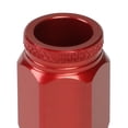 thumbnail image 3 of J2 Engineering LN-T7-002-125-RD J2 Engineering 7075 Aluminum M12 x 1.25 16 Pcs Open End Lug Nut 4 Pcs Lock with Key Red, 3 of 6