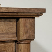Sauder Palladia L-Shaped Computer Desk, Vintage Oak Finish