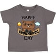 thumbnail image 3 of Inktastic Happy Groundhog Day Cute Boys or Girls Toddler T-Shirt, 3 of 5