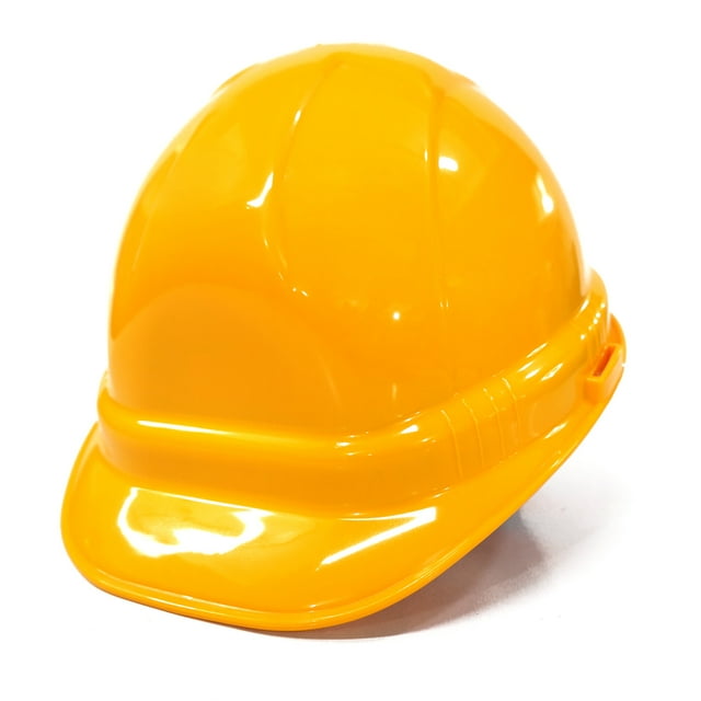 IGA Casco de Seguridad Industrial Marca, Plagosur Clase E (MATRACA, Amarillo)